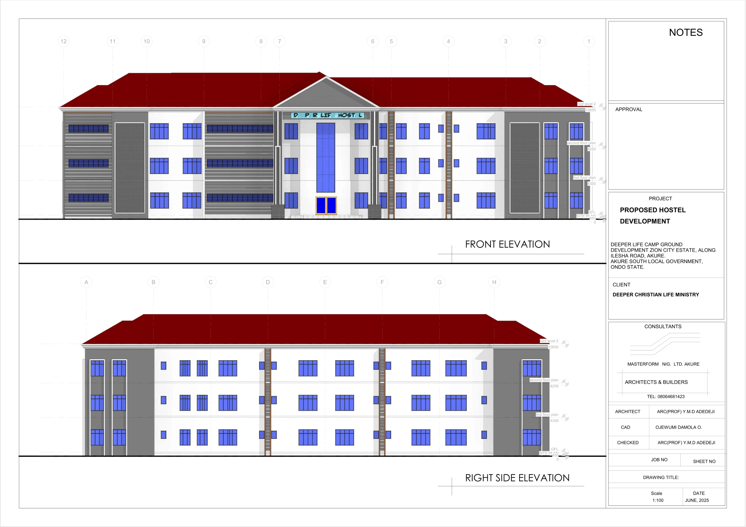 Masterform architectural projects